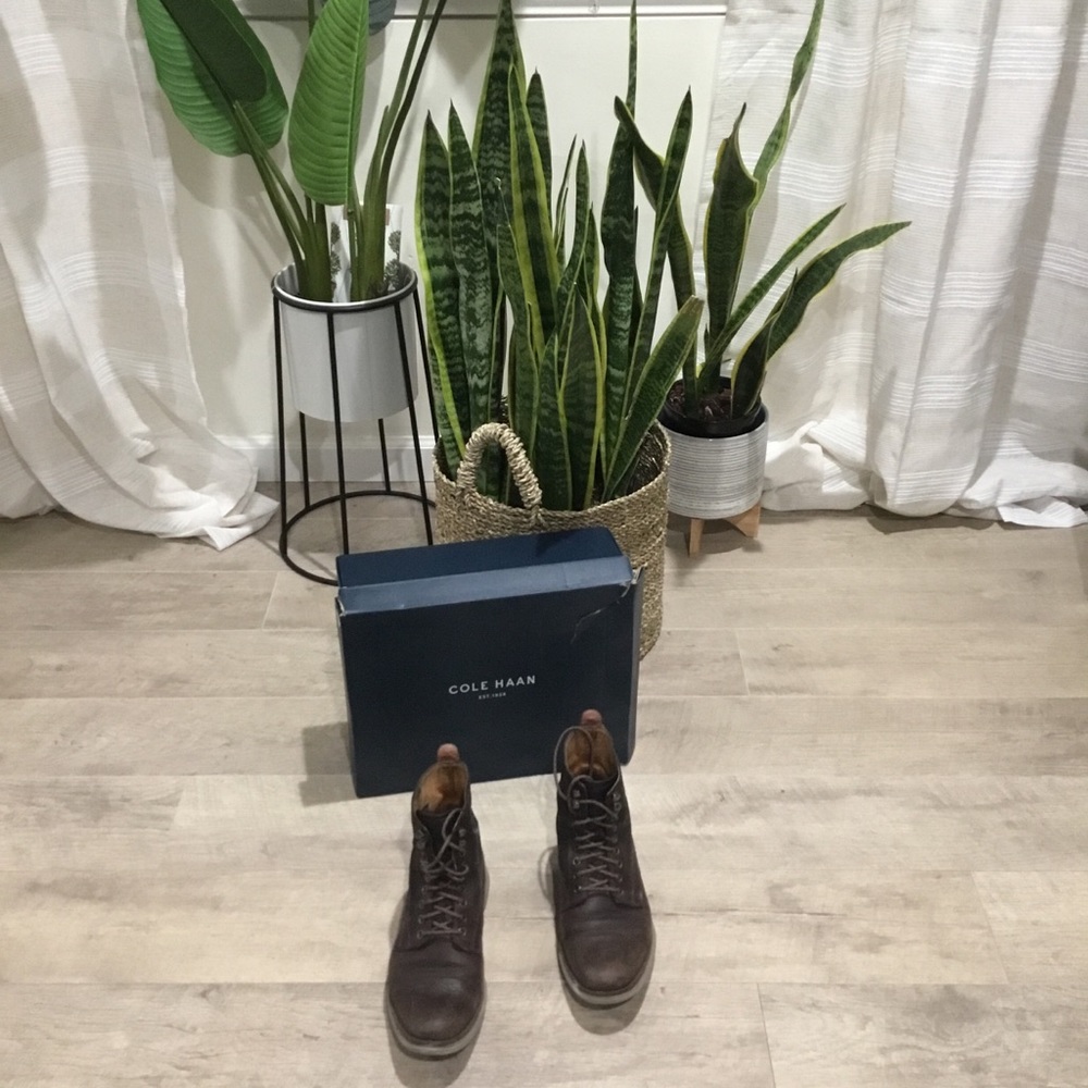 🌹COLE HAAN Mens Leather Boots size 8🌹